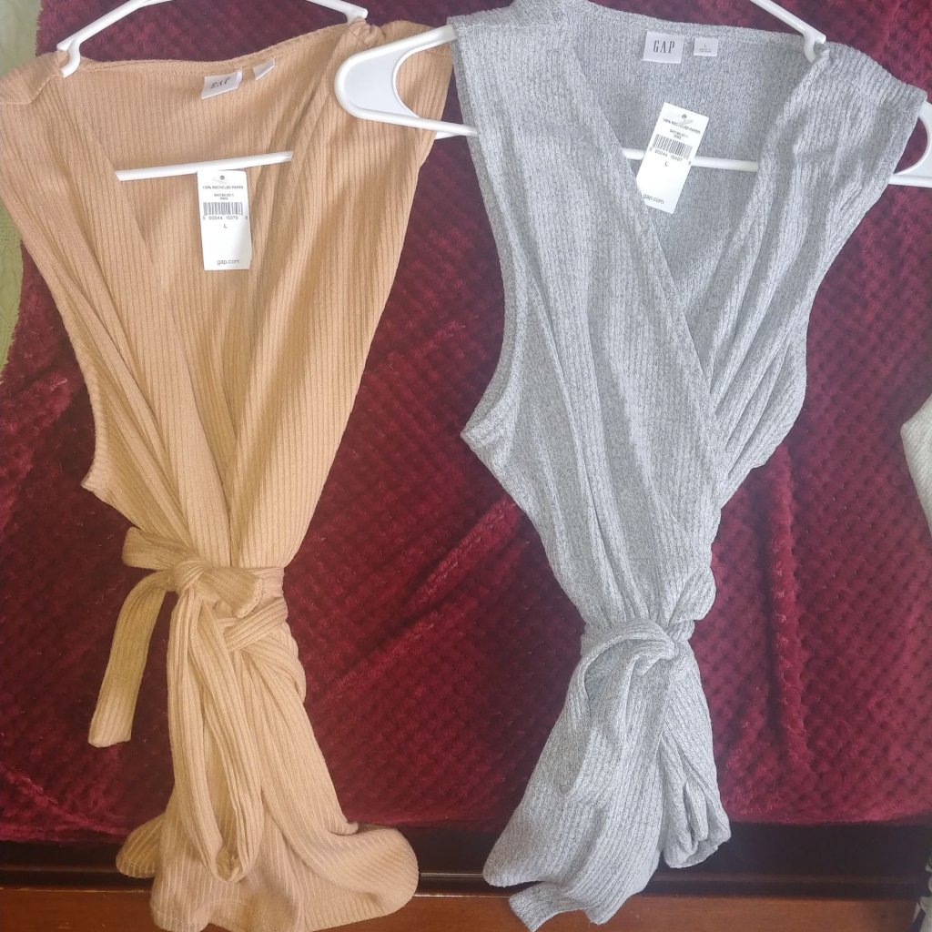 Gap Wrap Top.
